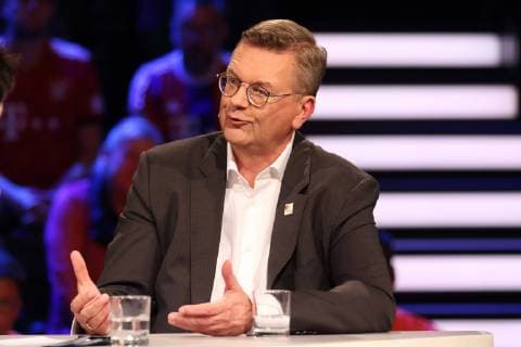 Reinhard Grindel, 60. Geburtstag am 19. September REINHARD GRINDEL DAS AKTUELLE SPORTSTUDIO ZDF MAINZ 