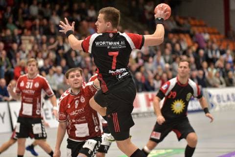 29 09 2018 pmk NA155850 Handball Men 2 Bundesliga Season 2018 2019 TuS Nluebbecke VfL Luebeck Schwartau Patryk WALCZAK 07 Luebbecke