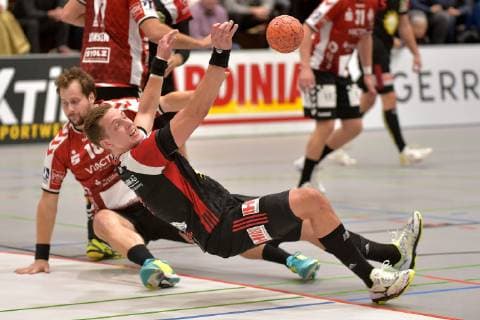 29 09 2018 pmk NA155855 Handball Men 2 Bundesliga Season 2018 2019 TuS Nluebbecke VfL Luebeck Schwartau Patryk WALCZAK 07 Luebbecke