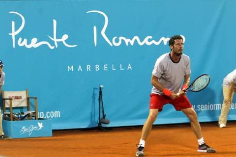 The tennis player Juan Carlos Ferrero has been proclaimed champion of the third edition of the Senior Masters Cup that has been played during this weekend at Puente Romano He has done it after prevailing in the final to the Russian Marat Safin by 6 3 and 6 4 in one passionate final of pure tennis Ferrero is added to the palmares of the event marbelli which were already John McEnroe and Carlos Moya photos Lorenzo Carnero cordonpress  xLORENZOxCARNERO CORDONPRESSx xx