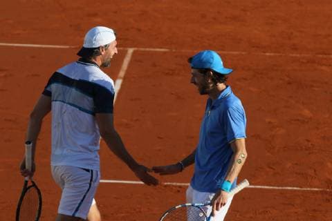The day began hours before with the doubles match between the couples Moya Costa vs Ivanisevic Clavet An encounter that ended with a result in favor of the Spanish 7 6 the third edition of the Senior Masters Cup that has been played during this weekend in Puente Romano Photos Lorenzo Carnero cordonpress  xLORENZOxCARNERO CORDONPRESSx xx