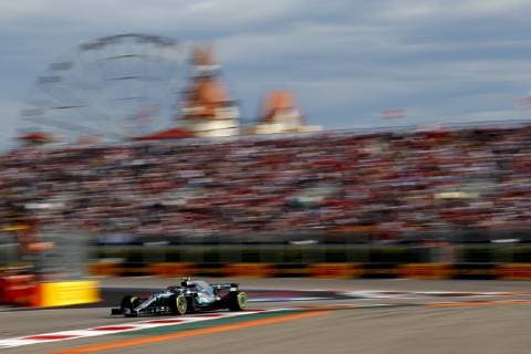 Motorsports: FIA Formula One World Championship WM Weltmeisterschaft 2018, Grand Prix of Russia, 77 Valtteri Bottas (FIN, Mercedes AMG Petronas), Sochi Russia