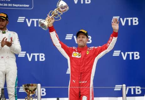 Motorsports: FIA Formula One World Championship WM Weltmeisterschaft 2018, Grand Prix of Russia, , 5 Sebastian Vettel (GER, Scuderia Ferrari) Sochi Russia