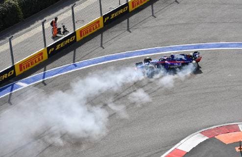 Pierre Gasly Scuderia Toro Rosso Formula 1 GP Russian in Sochi 30 09 2018 Photo mspb Jerry Andre Pierre Gasly Formula 1 GP Russian 2018