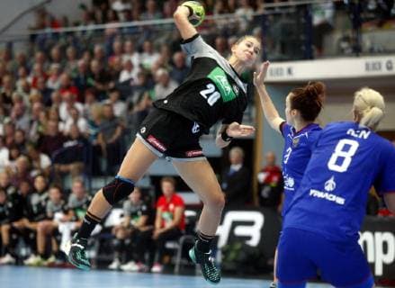 Nordhausen 30 09 2018 Sport Handball Internationals Women Season 2018 19 Germany GER vs Russia RUS Emily Bölk GER