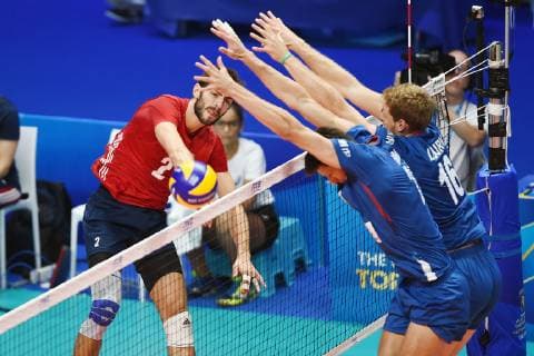 Db Torino 30 09 2018 - Campionati del Mondo di Pallavolo Serbia-Stati Uniti foto Daniele Buffa Image nella foto: Aaron Russell 