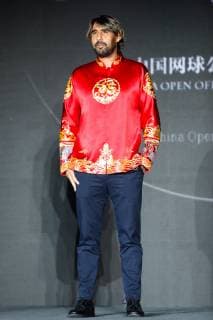 BEIJING, CHINA - SEPTEMBER 30: Marcos Baghdatis of Cyprus attends the welcome reception at Beijing Olympic Tower on day two of the 2018 China Open on September 30, 2018 in Beijing, China.  Copyright: xVCGx CFP111169790907 