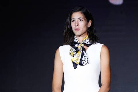 BEIJING, CHINA - SEPTEMBER 30: Garbine Muguruza of Spain attends the welcome reception at Beijing Olympic Tower on day two of the 2018 China Open on September 30, 2018 in Beijing, China.  Copyright: xVCGx CFP111169790917 