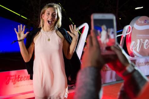 September 30, 2018 - Elise Mertens of Belgium on the red carpet at the 2018 China Open WTA Tennis Damen Premier Mandatory tennis tournament players party 2018 China Open - 30 Sep - ZUMAa181 20180930_zaa_a181_087 Copyright: xAFP7x