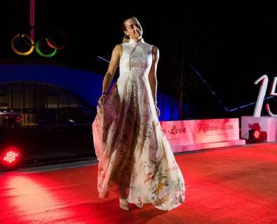 September 30, 2018 - Caroline Garcia of France on the red carpet at the 2018 China Open WTA Tennis Damen Premier Mandatory tennis tournament players party 2018 China Open - 30 Sep - ZUMAa181 20180930_zaa_a181_072 Copyright: xAFP7x