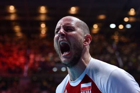 Sport Bilder des Tages Celebration Poland World Champion Bartosz Kurek Poland Torino 30-09-2018 Pala Alpitour FIVB Volleyball Men s World Championship WM Weltmeisterschaft Pallavolo Campionati del Mondo Uomini Final - Finae Brazil - Poland Brasile - Polonia Foto Antonietta Baldassarre Insidefoto antoniettaxbaldassarre