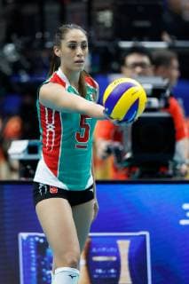 Rangel Andrea (MEX), SEPTEMBER 30, 2018 - Volleyball : FIVE Volleyball Women s World Championship WM Weltmeisterschaft Japan 2018 First round Pool A match between Argentina 0-3 Mexico at Yokohama Arena in Kanagawa, Japan. Noxthirdxpartyxsales  (86905670)