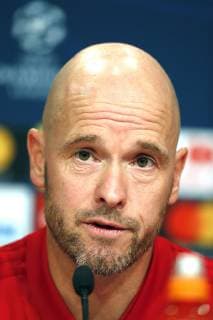 MUNCHEN, 01-10-2018, Allianz Arena, season 2018 2019, Champions League football. Erik ten Hag in Munchen in preparation of the game against Bayern. Ajax training in Munchen  x2513807x