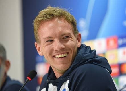 01 10 2018 xmeix Football UEFA Champions League TSG 1899 Hoffenheim Training and Press Conference emspor v l Hoffenheim coach Julian Nagelsmann TSG 1899 Hoffenheim DFL DFB REGULATIONS PROHIBIT ANY USE OF PHOTOGRAPHS as IMAGE SEQUENCES and or QUASI VIDEO Sinsheim prio:1