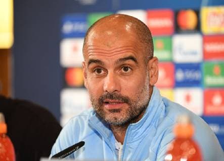 01 10 2018 xmeix Football UEFA Champions League TSG 1899 Hoffenheim Training and Press Conference emspor v l Coach Pep Guardiola Manchester City DFL DFB REGULATIONS PROHIBIT ANY USE OF PHOTOGRAPH as IMAGE SEQUENCES and or QUASI VIDEO Sinsheim prio:1
