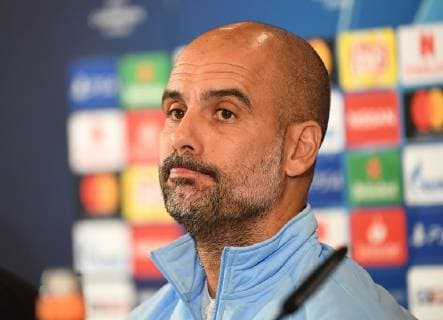 01 10 2018 xmeix Football UEFA Champions League TSG 1899 Hoffenheim Training and Press Conference emspor v l Coach Pep Guardiola Manchester City DFL DFB REGULATIONS PROHIBIT ANY USE OF PHOTOGRAPH as IMAGE SEQUENCES and or QUASI VIDEO Sinsheim prio:1
