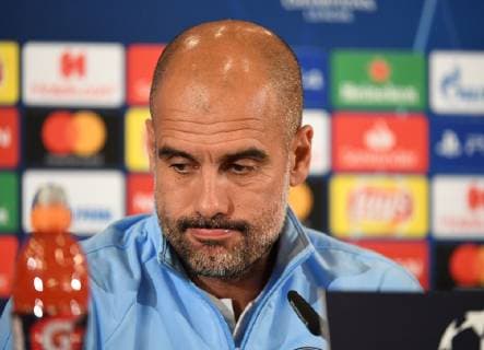 01 10 2018 xmeix Football UEFA Champions League TSG 1899 Hoffenheim Training and Press Conference emspor v l Coach Pep Guardiola Manchester City DFL DFB REGULATIONS PROHIBIT ANY USE OF PHOTOGRAPH as IMAGE SEQUENCES and or QUASI VIDEO Sinsheim prio:1