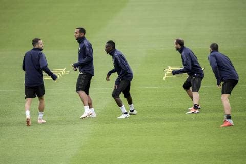 Fußball, CL, Juventus Turin Training Photo LaPresse Marco Alpozzi October 01, 2018 Turin (Italy) soccer Juventus FC training before Juventus vs Real Madrid - Champions League group stage - Group H - Stadio Allianz Stadium In the pic: a moment of training session  Copyright: xMarcoxAlpozzi LaPresse LaPresse x