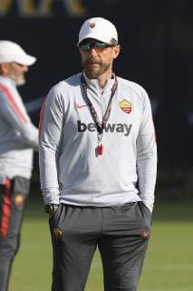 Fußball, CL, AS Rom Training Photo Luciano Rossi AS Roma LaPresse 01 10 2018 Roma (Italia) Soccer Training In the pic: Eusebio Di Francesco Trigoria Roma  Copyright: xLucianoxRossix-xASxRoma LaPressex