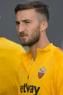 Fußball, CL, AS Rom Training Photo Luciano Rossi AS Roma LaPresse 01 10 2018 Roma (Italia) Soccer Training In the pic: Bryan Cristante Trigoria Roma  Copyright: xLucianoxRossix-xASxRoma LaPressex