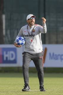 Fußball, CL, AS Rom Training Photo Luciano Rossi AS Roma LaPresse 01 10 2018 Roma (Italia) Soccer Training In the pic: Eusebio Di Francesco Trigoria Roma  Copyright: xLucianoxRossix-xASxRoma LaPressex