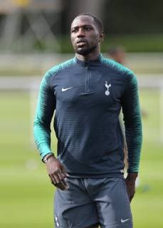 Moussa Sissoko of Tottenham Hotspur during the Tottenham Hotspur part open training session ahead of the Champions League fixtures between Spurs & Barcelona. Training takes place at Tottenham Hotspur Training Ground, Hotspur Way, England on 2 October 2018. Copyright: xVincexxMignottx PMI-2287-0015