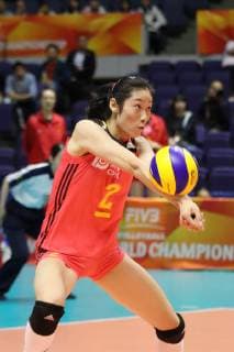 (181002) -- SAPPORO, Oct. 2, 2018 -- Zhu Ting of China passes the ball during the Pool B match against Canada at the 2018 Volleyball Women s World Championship WM Weltmeisterschaft in Sapporo, Japan, Oct. 2, 2018. China won 3-0. ) (SP)JAPAN-SAPPORO-VOLLEYBALL-WOMEN S WORLD CHAMPIONSHIP-CHINA VS CANADA DuxXiaoyi 