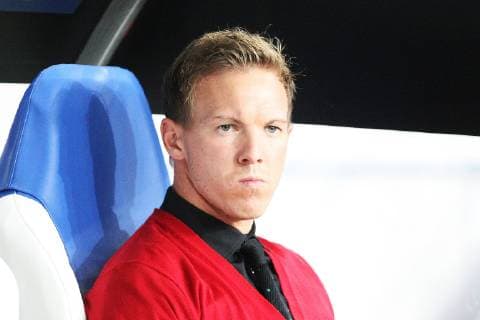 02 10 2018 xtvx Football UEFA Champions League TSG 1899 Hoffenheim Manchester City FC emspor v l Coach Julian Nagelsmann TSG 1899 Hoffenheim Portrait DFL DFB REGULATIONS PROHIBIT ANY USE OF PHOTOGRAPH as IMAGE SEQUENCES and or QUASI VIDEO Sinsheim