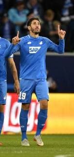 Goal to the 1 0 Ishak Belfodil TSG 1899 Hoffenheim Torjubel TSG 1899 Hoffenheim vs Manchester City Man City Champions League CL Group Stage 02 10 2018 DFL REGULATIONS PROHIBIT ANY USE OF PHOTOGRAPH AS IMAGE SEQUENCES AND OR QUASI VIDEO TSG 1899 Hoffenheim vs Manchester City