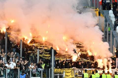 Youn Boys Supporters Torino 02-10-2018 Juventus Stadium Football Calcio Uefa Champions League 2018 2019 Group H Juventus - Young Boys Foto Andrea Staccioli Insidefoto AndreaxStaccioli