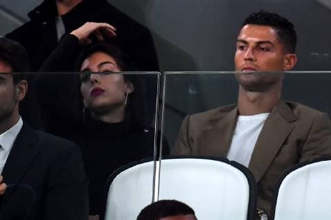Georgina Rodriguez and Cristiano Ronaldo of Juventus Torino 02-10-2018 Juventus Stadium Football Calcio Uefa Champions League 2018 2019 Group H Juventus - Young Boys Foto Andrea Staccioli Insidefoto AndreaxStaccioli