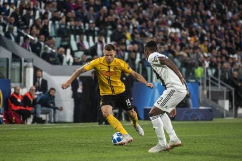 Thorsten Shick of Young Boys during the UEFA Champions League group stage match between Juventus and Young Boys at the Juventus Stadium, Turin, Italy on 2 October 2018. Copyright: xAlbertoxGandolfox 21310059