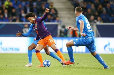 TSG 1899 Hoffenheim vs. Manchester City Soccer Champions League 02 10 2018 TSG 1899 Hoffenheim vs. Manchester City Soccer Champions League 02 10 2018 Hoffenheim Copyright: xEIBNER AlexanderxNeisx EP_ANS