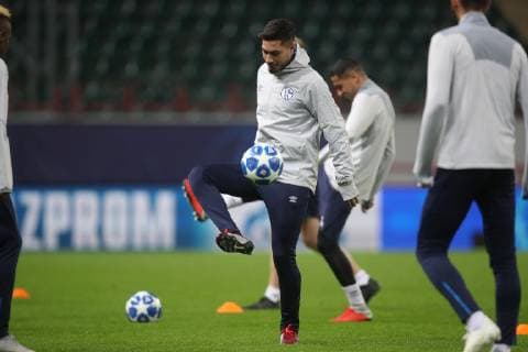 02 10 2018 Football Season 2018 2019 Champions League 2 Gameday Closing Practice FC Schalke 04 Suat Serdar FC Schalke 04 Moscow RZD Arena Russia