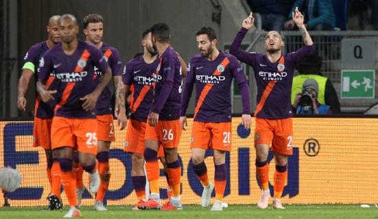 2 1 for mancity by David Silva 21 Manchester City UEFA Champions League TSG 1899 Hoffenheim vs Manchester City Groupe F Matchday 2 October 02 2018 Wirsol Rhein Neckar Arena Germany YmdY DFL regulations prohibit any use of images as image sequences or quasi video TSG 1899 Hoffenheim Manchester City