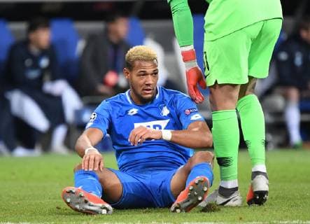 TSG 1899 Hoffenheim with Ederson Manchester City DFL DFB REGULATIONS PROHIBIT ANY USE OF PHOTOGRAPH as IMAGE SEQUENCES and or QUASI VIDEO Sinsheim prio:1