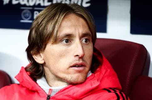 Sport Bilder des Tages MOSCOW, RUSSIA - OCTOBER 2, 2018: Real Madrid s Luka Modric at the 2018 19 UEFA Champions League Group G Round 2 football match against CSKA Moscow at Luzhniki Stadium. Valery Sharifulin TASS  TS0923BB