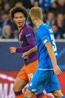 TSG 1899 Hoffenheim Germany Sinsheim 02 10 2018 Sport Soccer UEFA Champions League TSG 1899 Hoffenheim vs Manchester City Rhein Neckar Arena