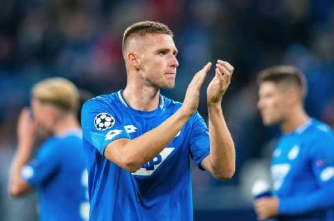 02 10 2018 xfux Football UEFA Champions League TSG 1899 Hoffenheim Manchester City FC emporer Pavel Kaderabek TSG 1899 Hoffenheim disappoints disappointed looking dissapointed Sinsheim