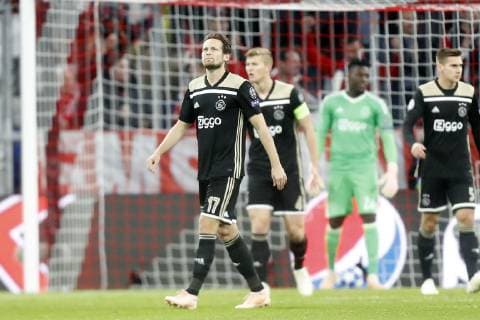 MUNCHEN, 02-10-2018, Allianz Arena, season 2018 2019, Champions League football. Ajax player Daley Blind after 1-0 during the match Bayern Munchen - Ajax . Bayern Munchen - Ajax  x2515637x
