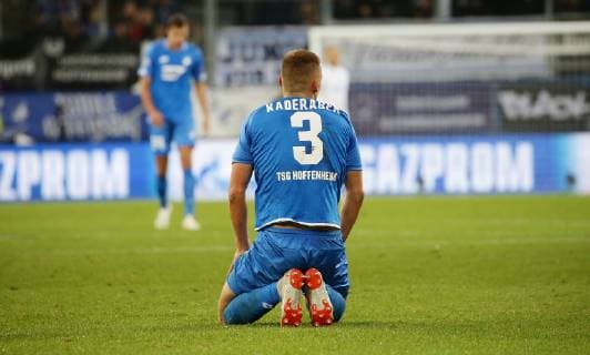 Sinsheim Football Champions League TSG Hoffenheim vs Manchester City Pavel Kaderabek Hoff