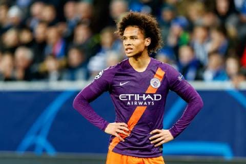 Sinsheim Germany 01 10 2018 UEFA Champions League Group Stage Group F TSG 1899 Hoffenheim Manchester City Leroy Sane MCI is watching DeFodi048