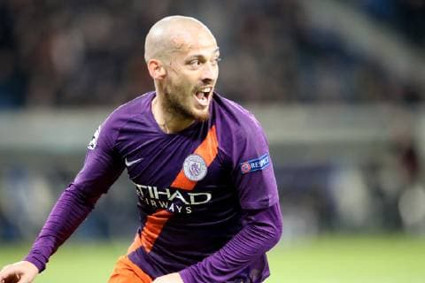 Germany Sinsheim WIRSOL Rhein Neckar Arena 02 10 2018 Football UEFA Champions League TSG Hoffenheim Manchester City Photo Scorer 2 1 David Silva Manchester City 21 Copyright: HMBxMedia xHeikoxBecker