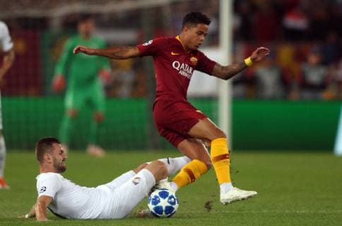 02.10.2018. Stadio Olimpico, Rome, Italy. Uefa Champions League A.S. Roma vs Viktoria Plzen.KLUIVERT in action during the match at Stadio Olimpico in Rome.  Copyright: xMarcoxIacobuccix xIPAx xMarcoxIacobuccix