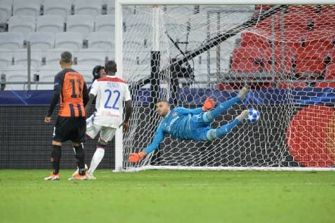 Anthony Lopes (lyon) FOOTBALL : Lyon vs Shakhtar Donetsk - Phase de groupes - Ligue des Champions - 02 10 2018 FredericChambert Panoramic 