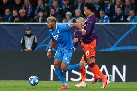 Joelinton Cassio Apolinario de Lira Joelinton Hoffenheim 34 Leroy Sane ManCity 19 David Josue Jimenez Silva ManCity 21 Covert Action Action Game Scene Soccer UEFA Champions League TSG 1899 Hoffenheim Manchester City FC xozx