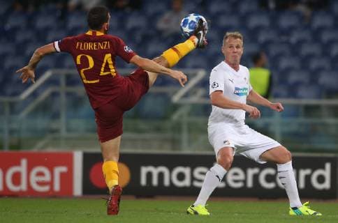 02.10.2018. Stadio Olimpico, Rome, Italy. Uefa Champions League A.S. Roma vs Viktoria Plzen. DAVID LIMBERSKY in action during the match at Stadio Olimpico in Rome.  Copyright: xMarcoxIacobuccix xIPAx xMarcoxIacobuccix