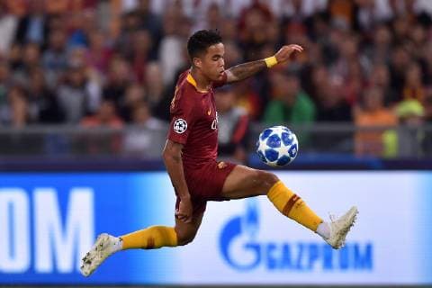 Justin Kluivert Roma. Roma 01-10-2018 Stadio Olimpico Football Calcio UEFA Champions League 2018 2019 AS Roma - FC Viktoria Plzen Foto Antonietta Baldassarre Insidefoto AntoniettaxBaldassarre