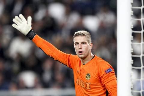 October 2, 2018 - Turin, Italy - Young Boys goalkeeper David von Ballmoos (26) during the Uefa Champions League Group Stage football match n.2 JUVENTUS - YOUNG BOYS on 02 10 2018 at the Allianz Stadium in Turin, Italy. Juventus v BSC Young Boys - UEFA Champions League Group H  - ZUMAn230 20181002_zaa_n230_314 Copyright: xMatteoxBottanellix