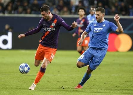 Aymeric Laporte 14, Adam Szalai 28 FOOTBALL : TSG 1899 Hoffenheim vs Manchester City - Ligue des Champions - 02 10 2018 ElyxandroCegarra Panoramic 